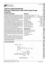 DataSheet LMP7704 pdf